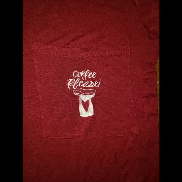 Maroon Graphic T-Shirt - Picture 4 of 5